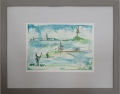 LA LIZIERE Aquarelle ( 42X52) - ENIGMES 2013 ( aquarelles)